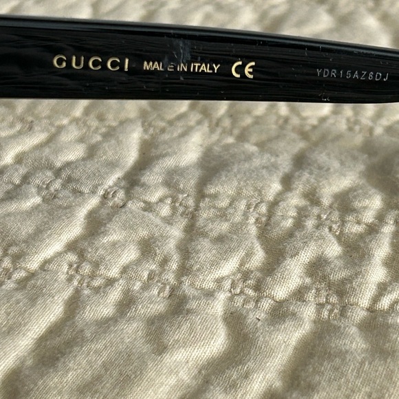 Gucci Round Black Sunglasses 52MM AS IS PLEASE READ DESCRIPTION - Picture 6 of 13